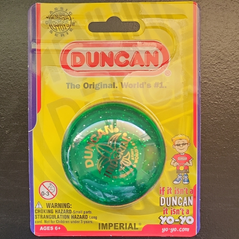 Green and Gold Puzzle Yo-Yo